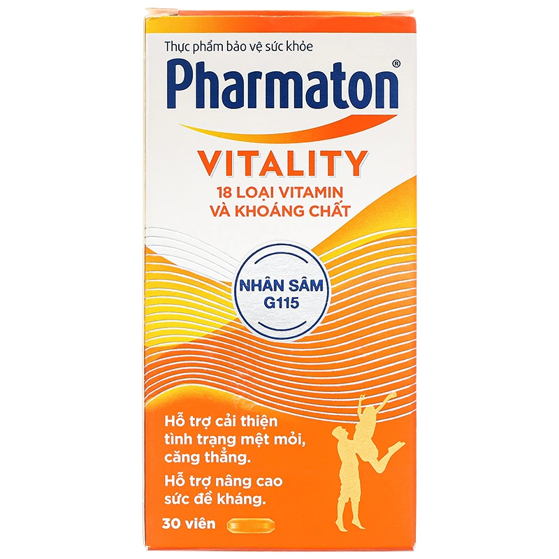 Thực phẩm bảo vệ sức khoẻ: Pharmaton Vitality - 1